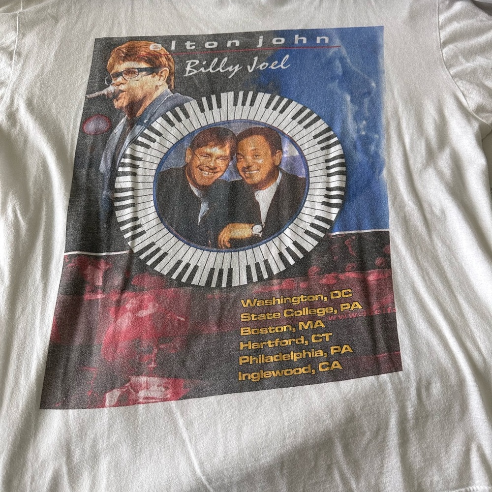 Billy Joel & Elton John tee